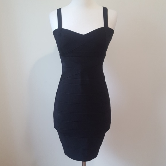Dresses & Skirts - Black bandage dress